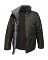 Heren Jas Benson III Regatta TRA147 Black/Black